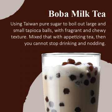 Boba Milk Tea